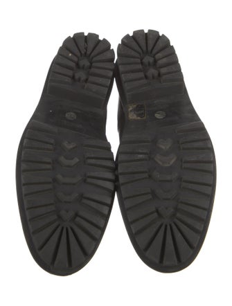 Balenciaga Leather Combat Boots