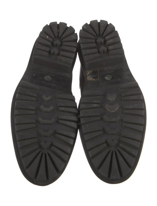 Balenciaga Leather Combat Boots