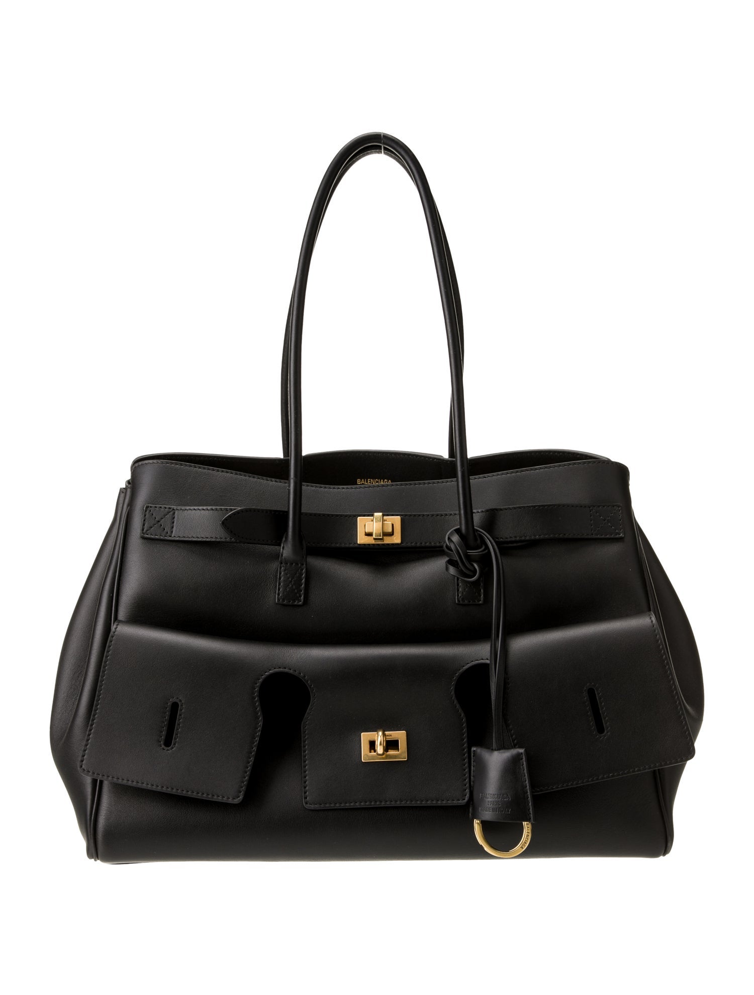 Balenciaga x EREWHON Nylon Tote Bag - Black Totes, Handbags