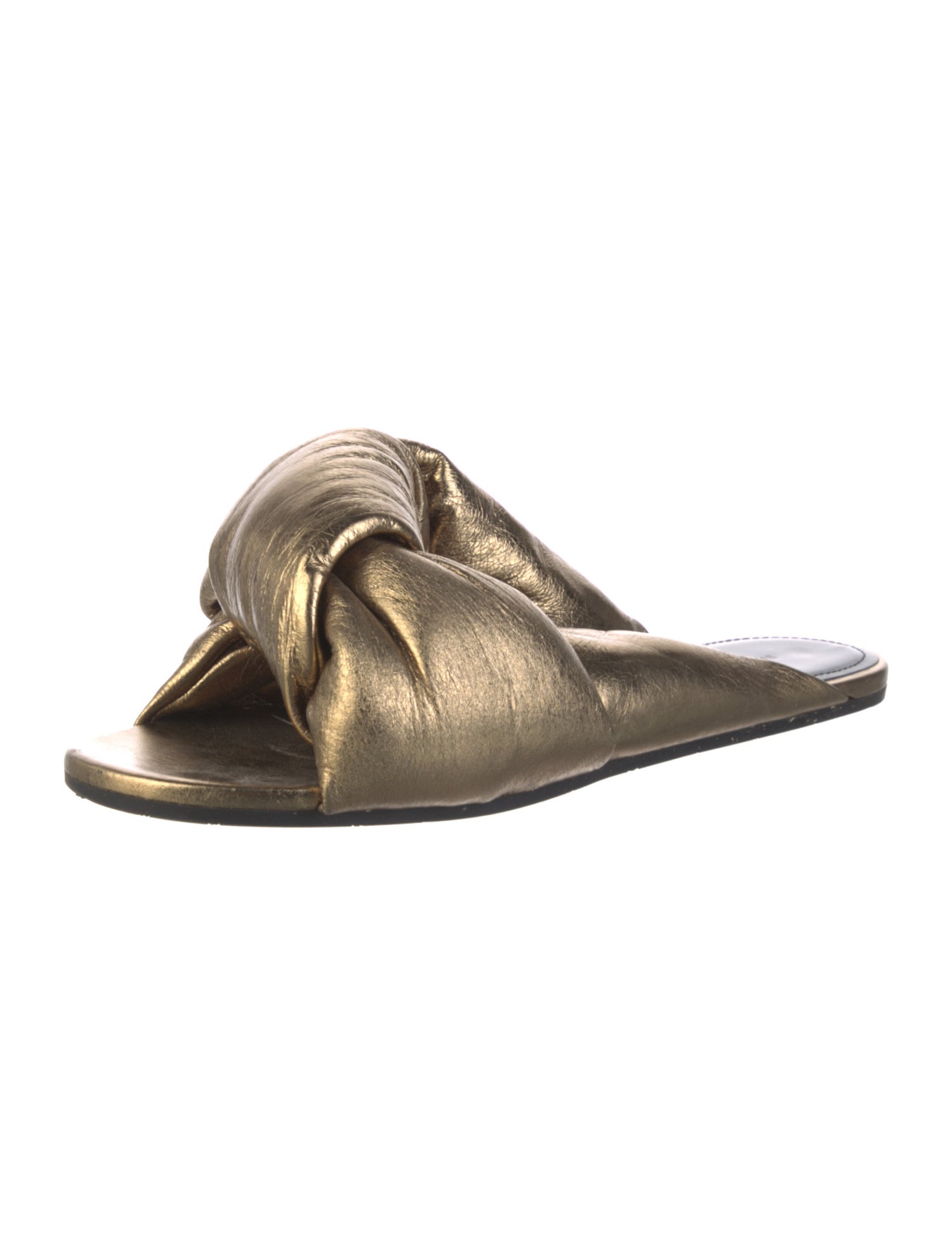 Balenciaga Leather Slides