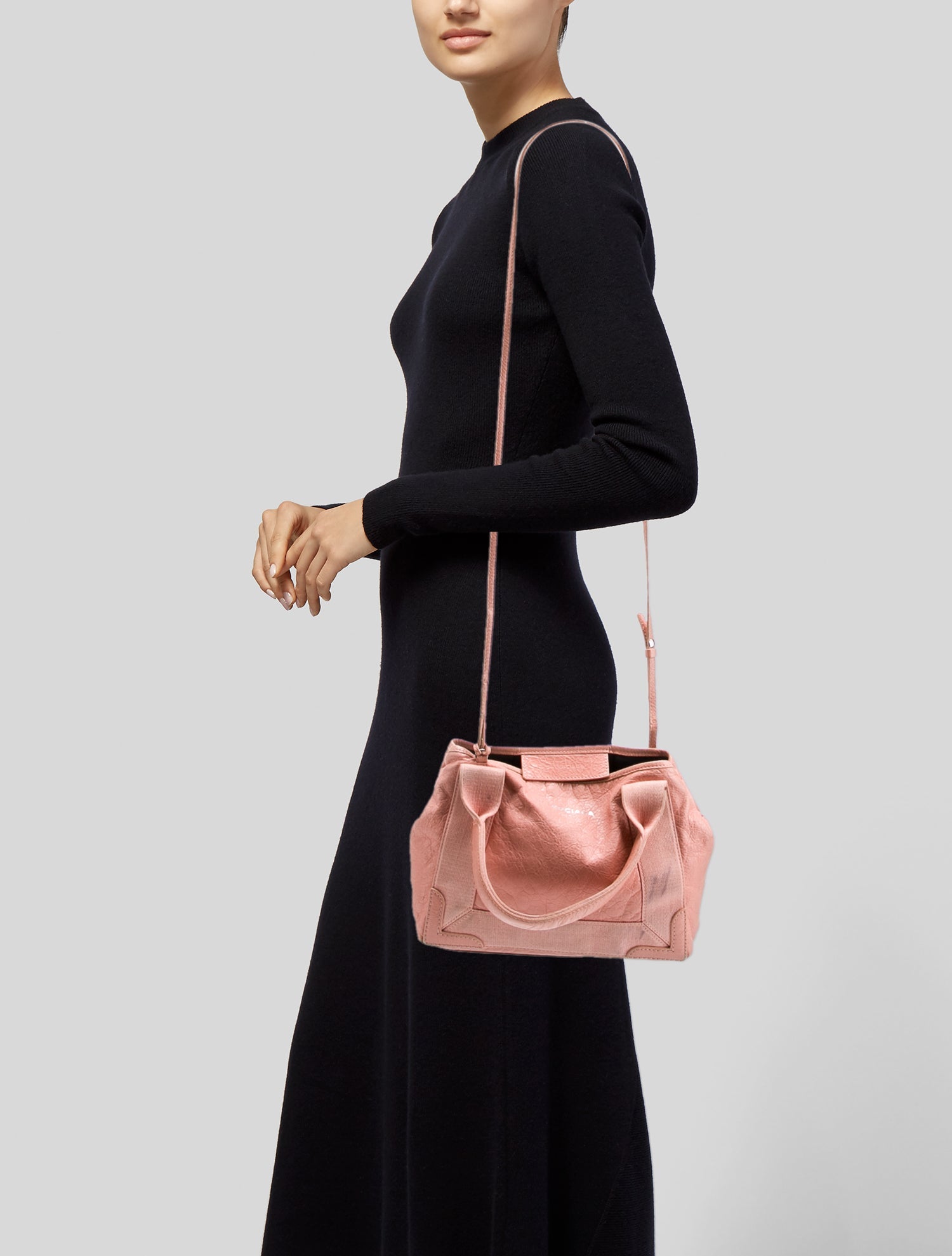 Balenciaga Calfskin Navy XS