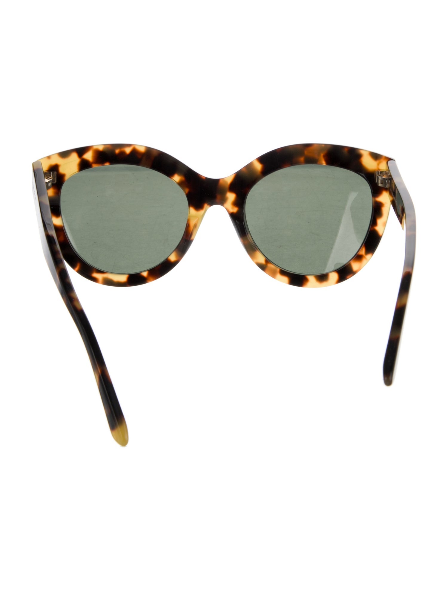 Balenciaga Cat-Eye Mirrored Sunglasses