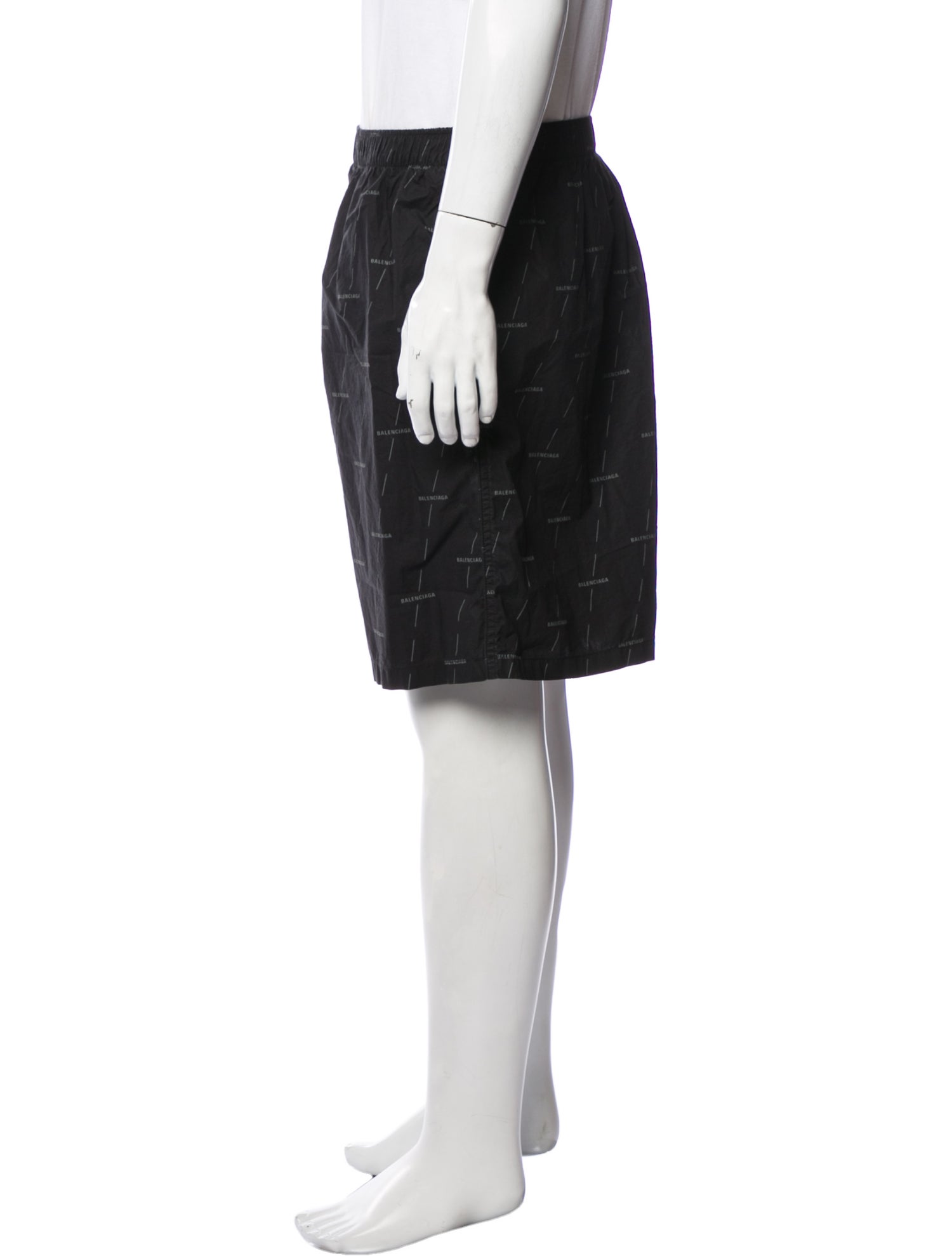 Balenciaga 2020 Flat Front Shorts