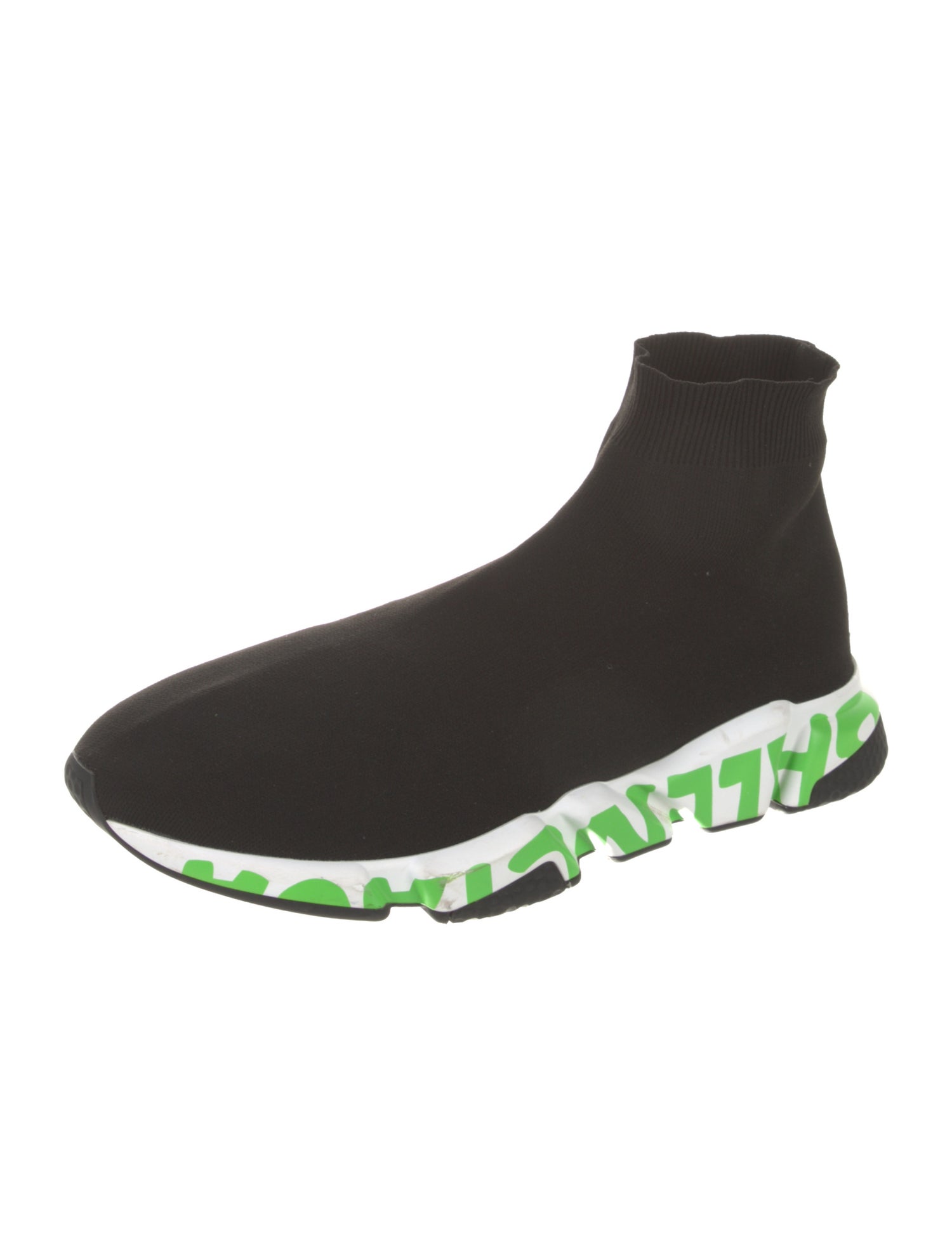 Balenciaga Speed Trainer 'Graffiti' Sock Sneakers