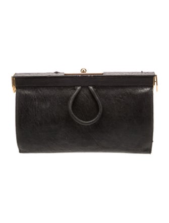 Balenciaga Leather Evening Bag