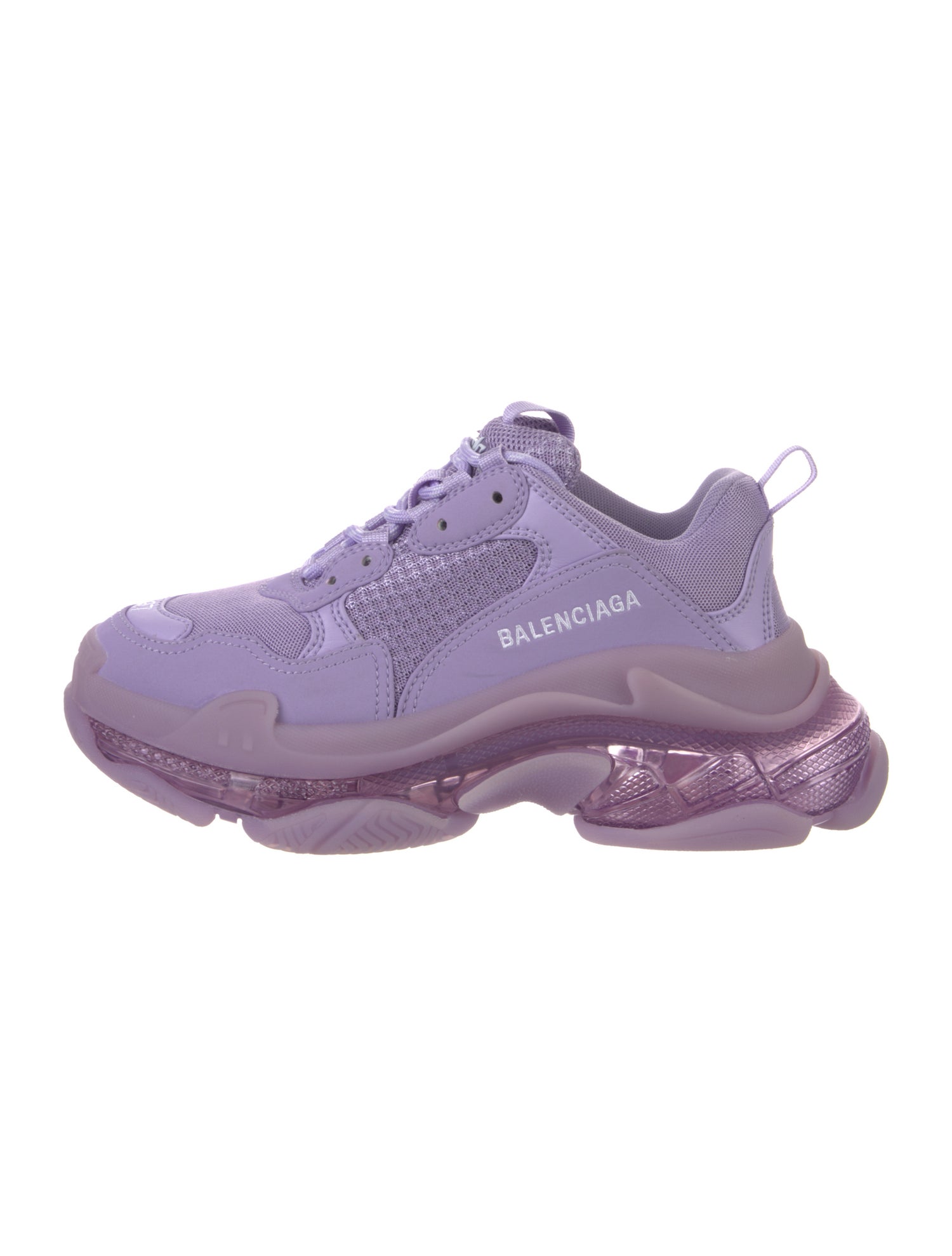 Balenciaga Triple S Clear Sole Chunky Sneakers