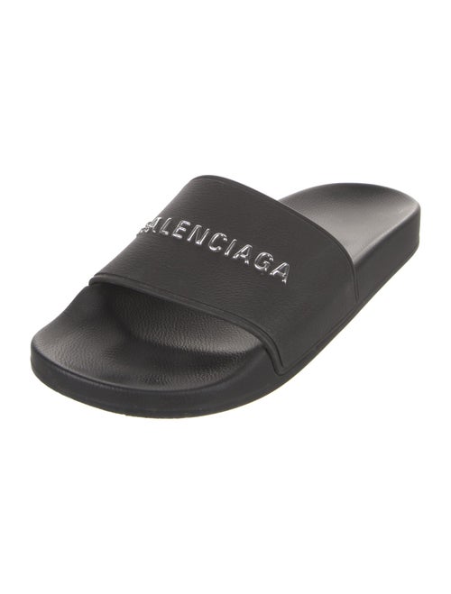 Balenciaga Rubber Printed Slides