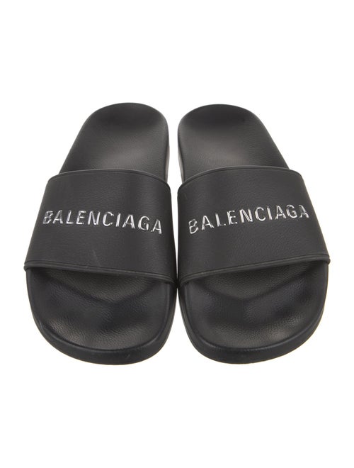 Balenciaga Rubber Printed Slides