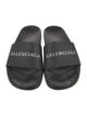 Balenciaga Rubber Printed Slides