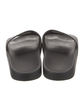 Balenciaga Rubber Printed Slides