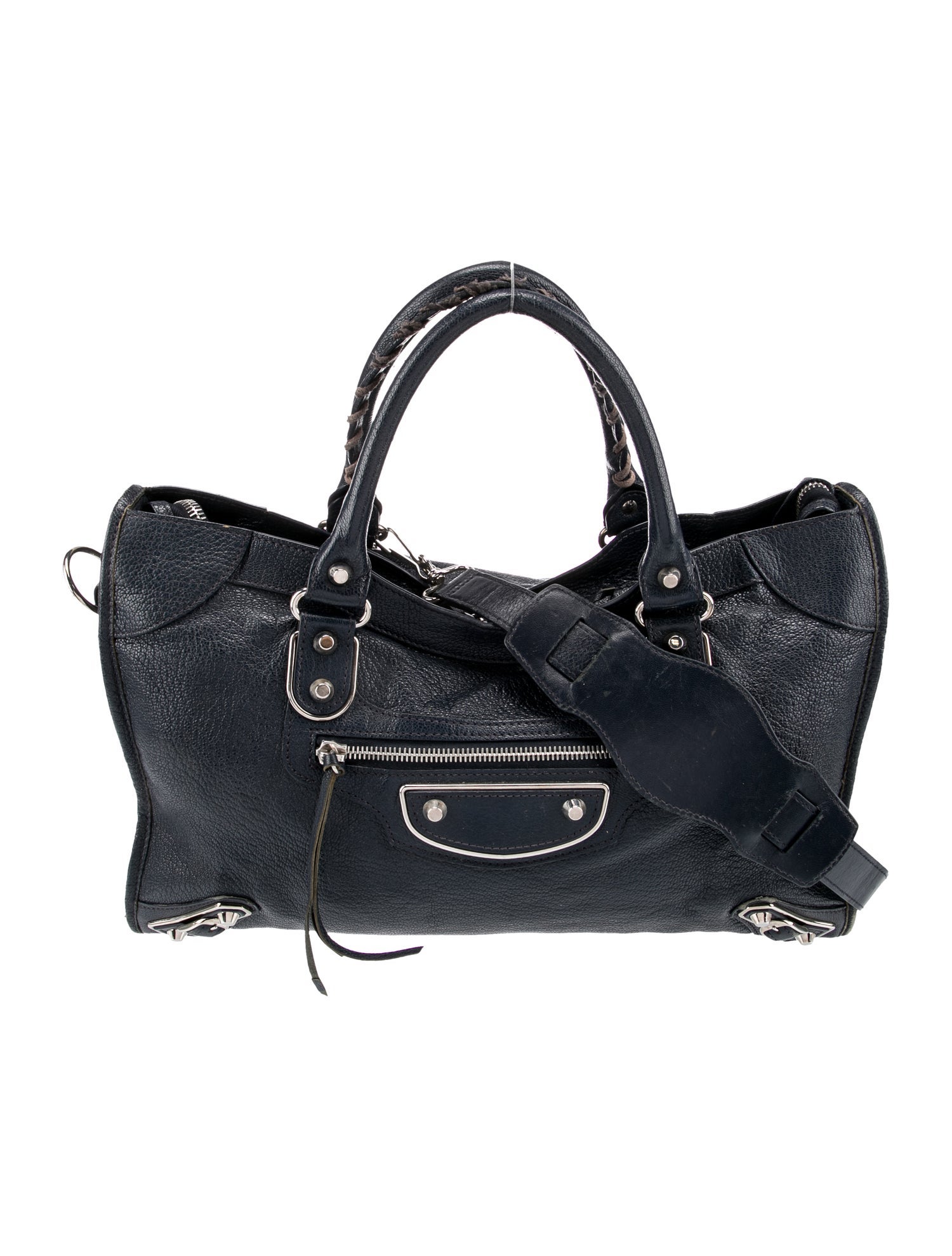 Balenciaga Leather Top Handle Bag