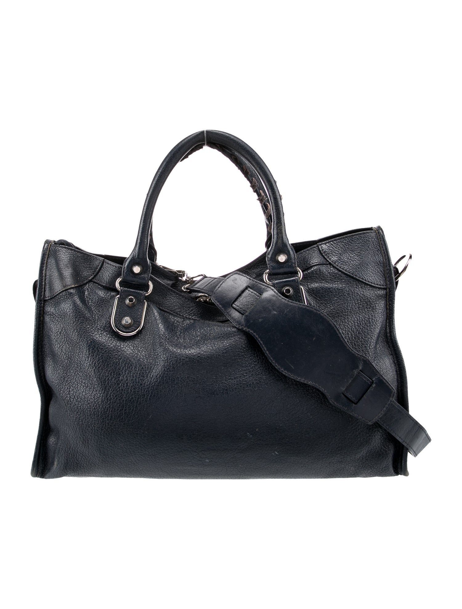 Balenciaga Leather Top Handle Bag