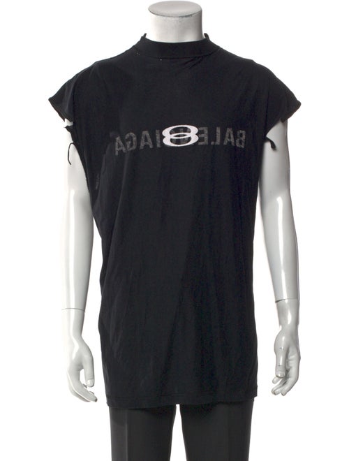 Balenciaga 2023 Signature Logo T-Shirt