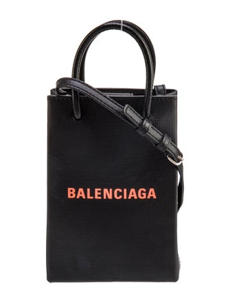 Balenciaga Leather Mini Shopping Bag Mini