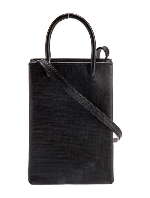 Balenciaga Leather Mini Shopping Bag Mini