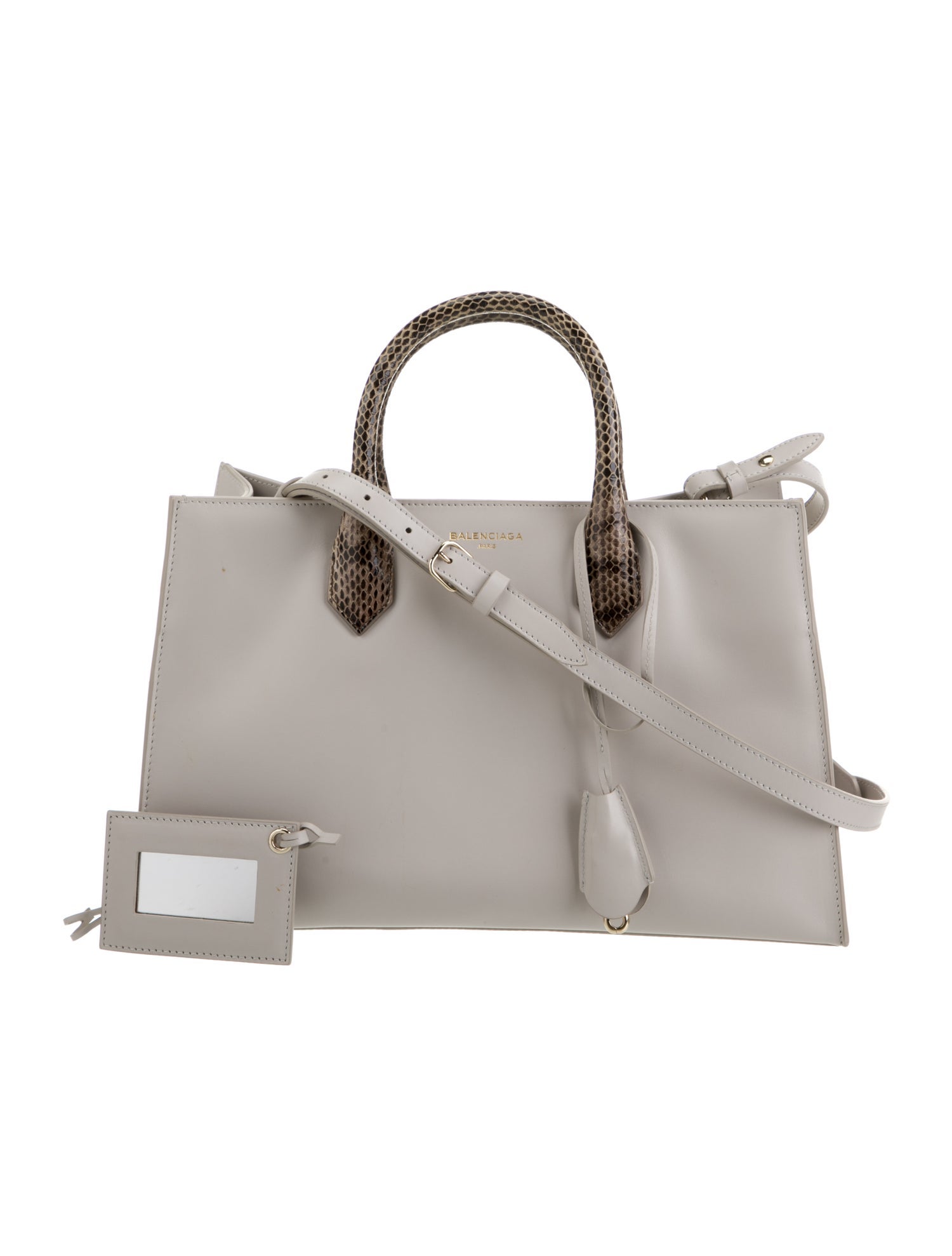 Balenciaga Leather Top Handle Bag