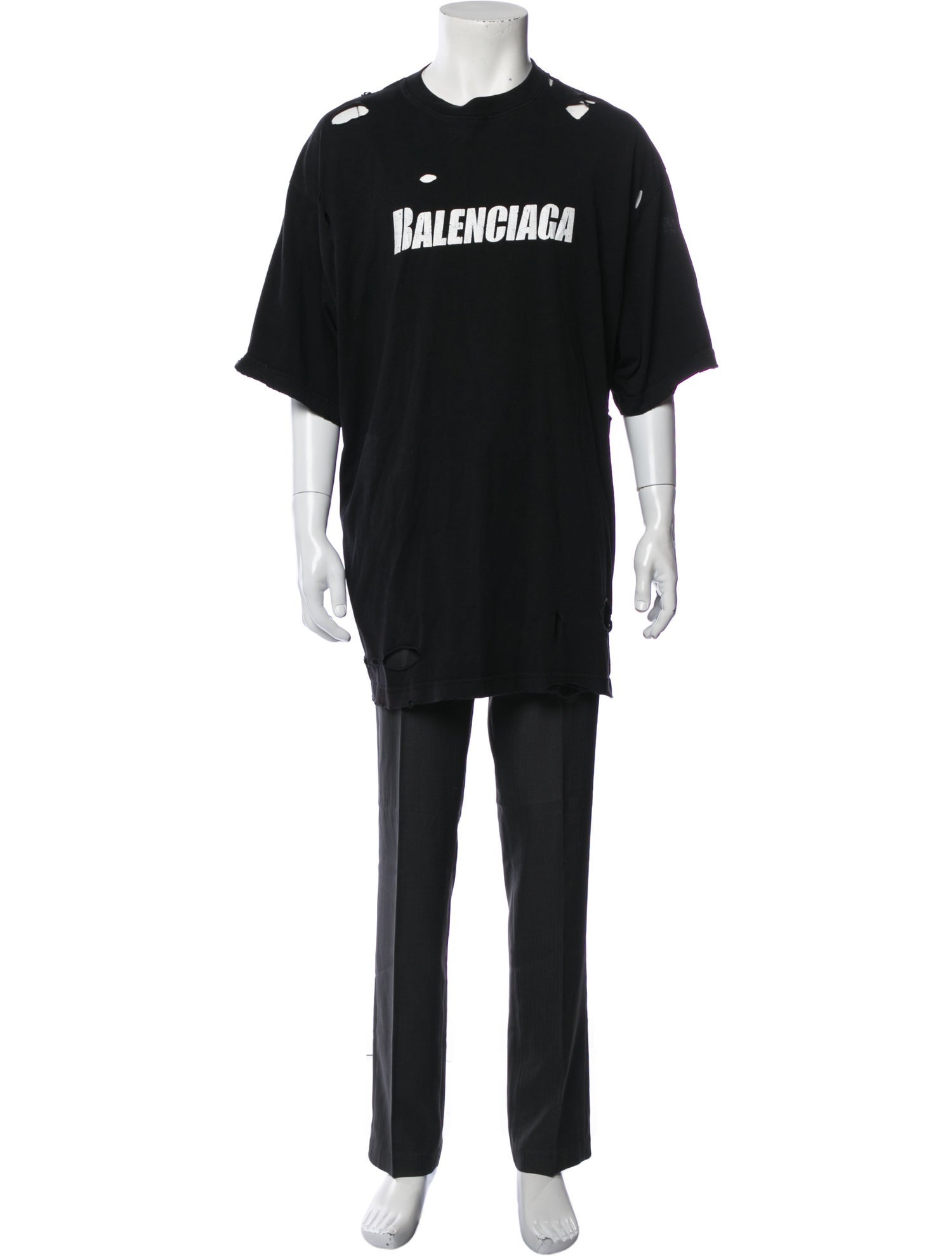 Balenciaga 2020 Signature Logo T-Shirt