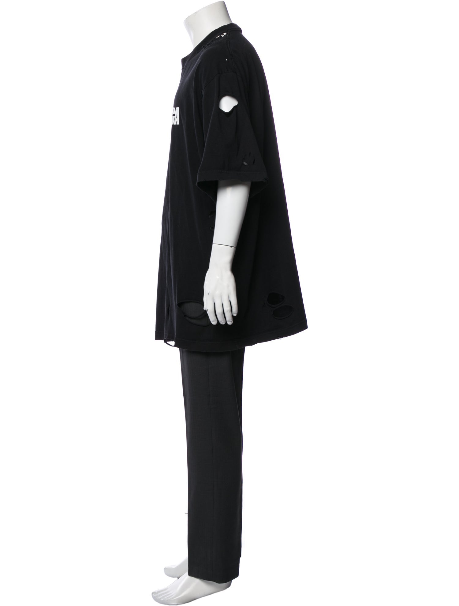 Balenciaga 2020 Signature Logo T-Shirt