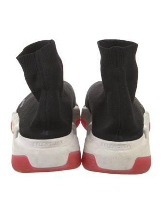 Balenciaga Speed Trainer 2.0 'Black White Red' Sock Sneakers