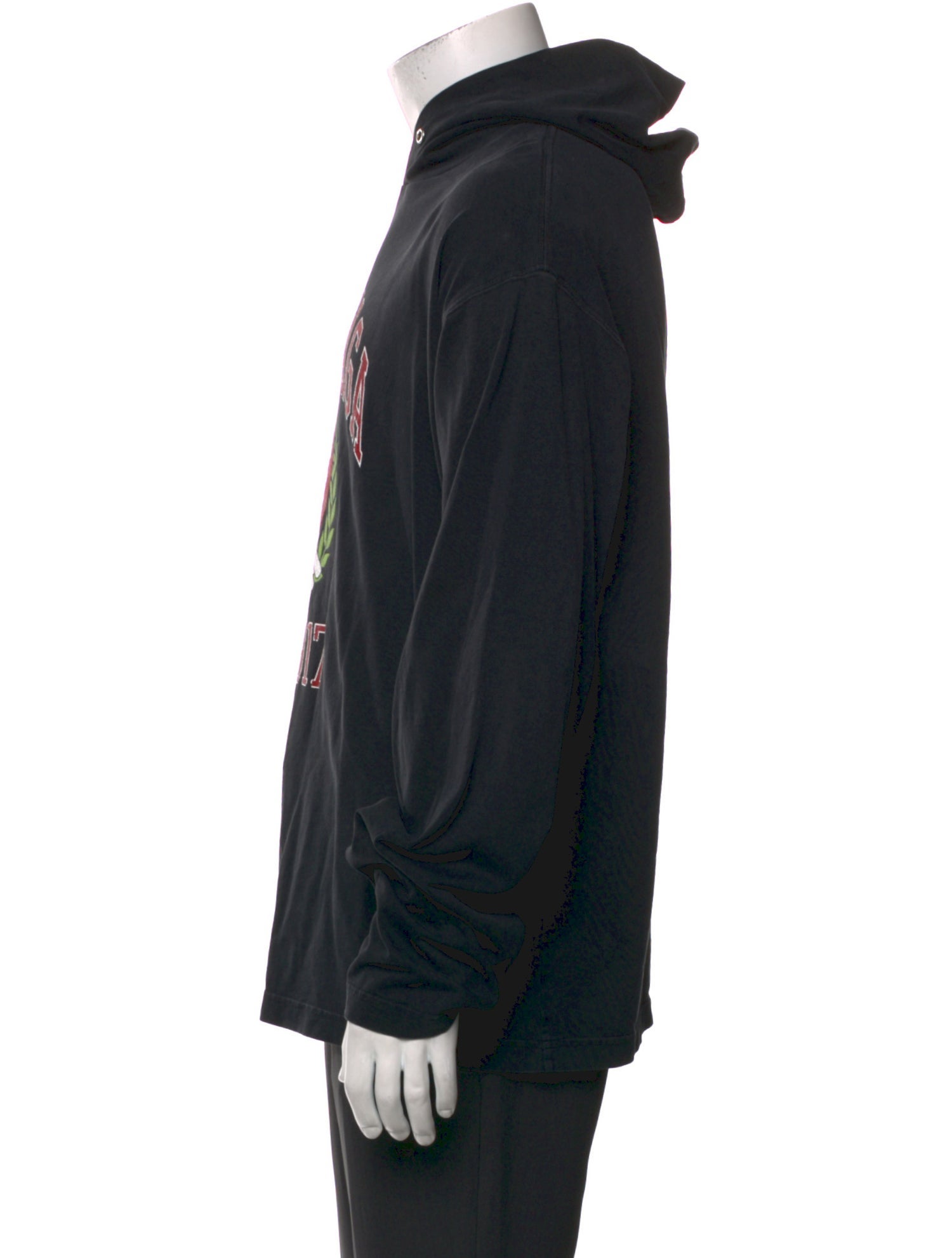 Balenciaga 2021 Graphic Print Hoodie