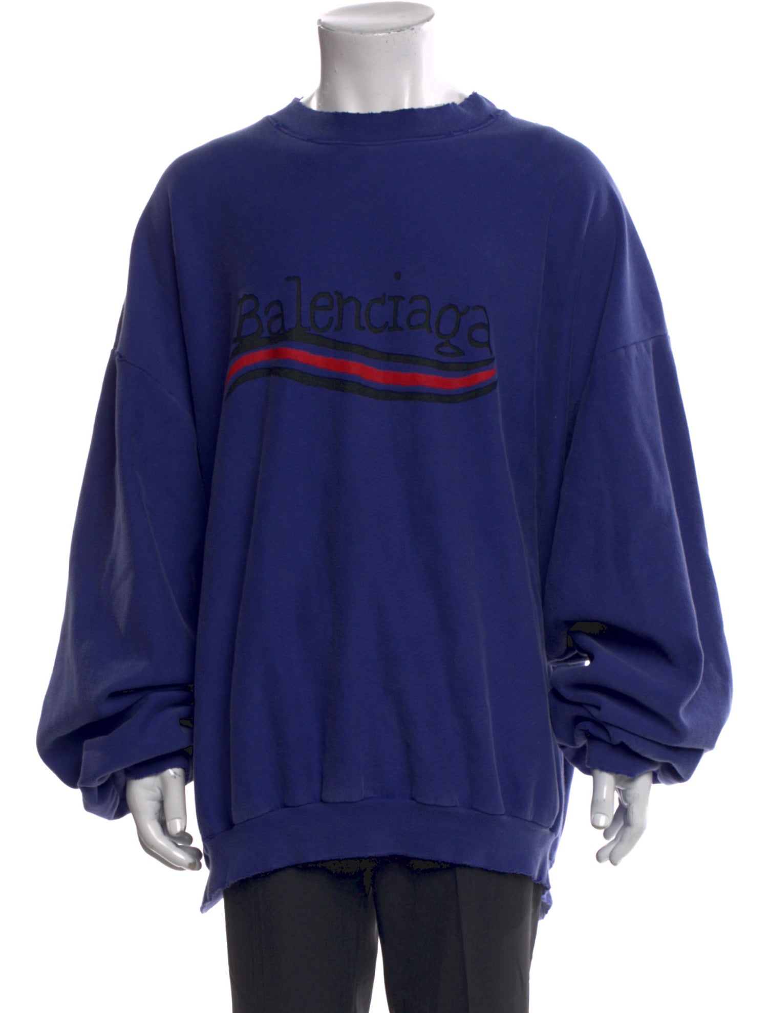 Balenciaga 2022 Signature Logo Pullover