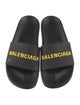 Balenciaga Rubber Printed Slides
