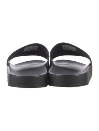 Balenciaga Rubber Printed Slides