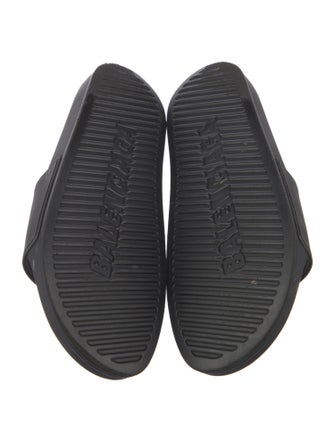 Balenciaga Rubber Printed Slides