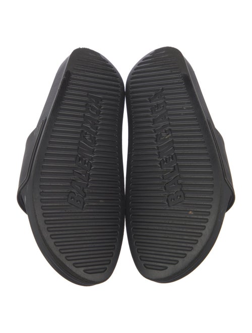Balenciaga Rubber Printed Slides