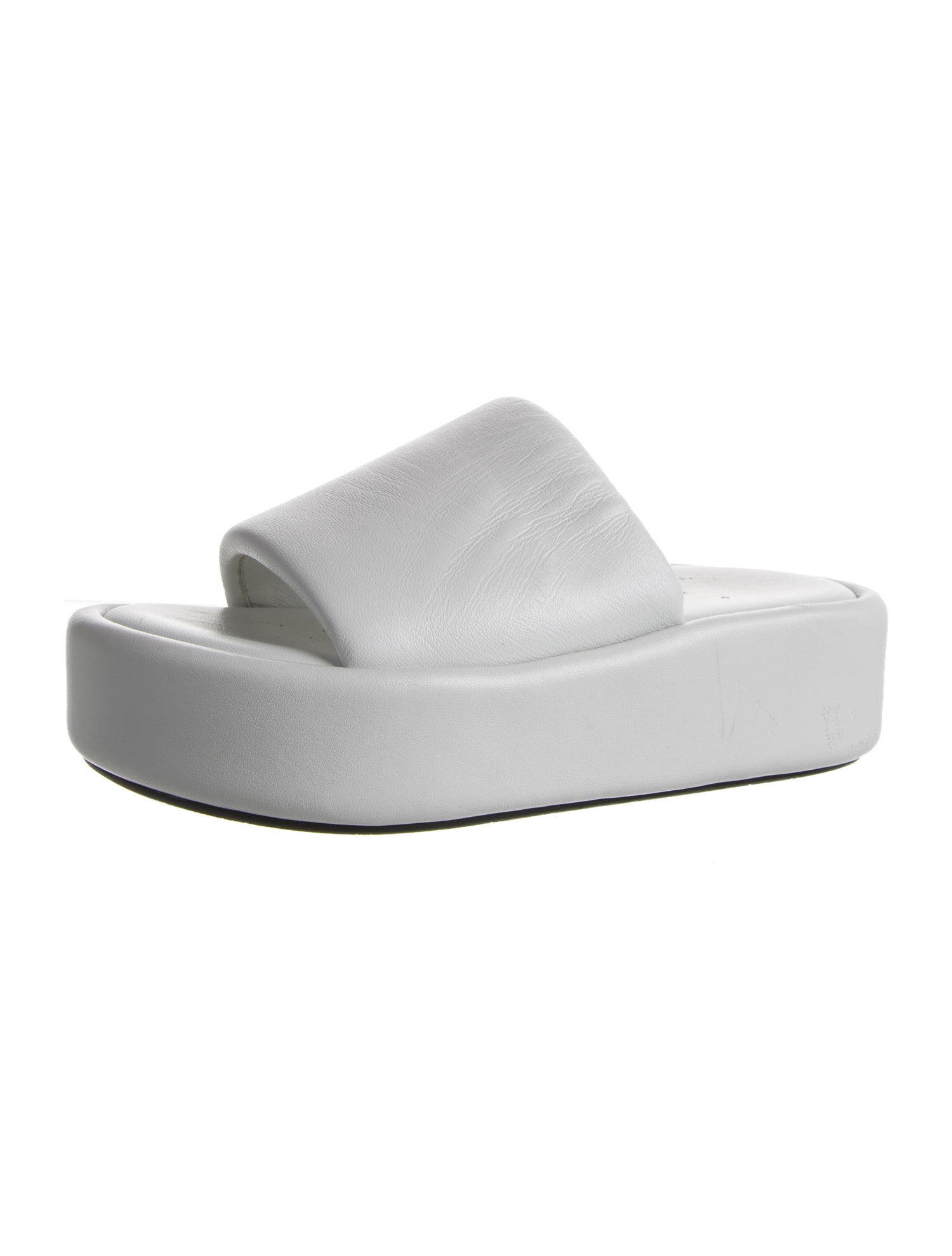 Balenciaga Leather Slides