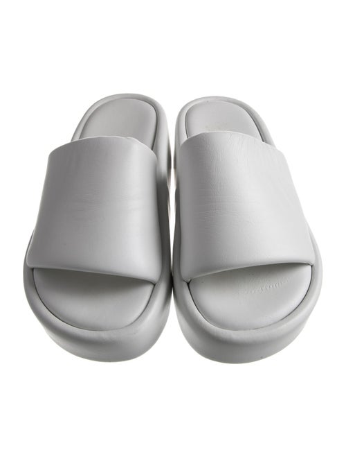 Balenciaga Leather Slides