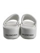 Balenciaga Leather Slides