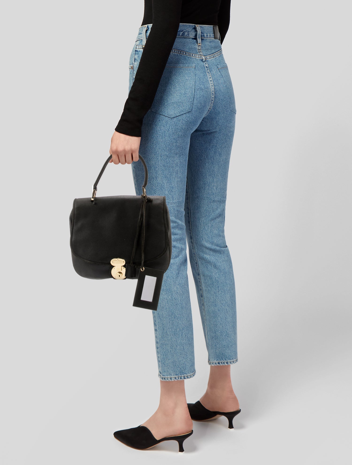 Balenciaga Suede Saddle