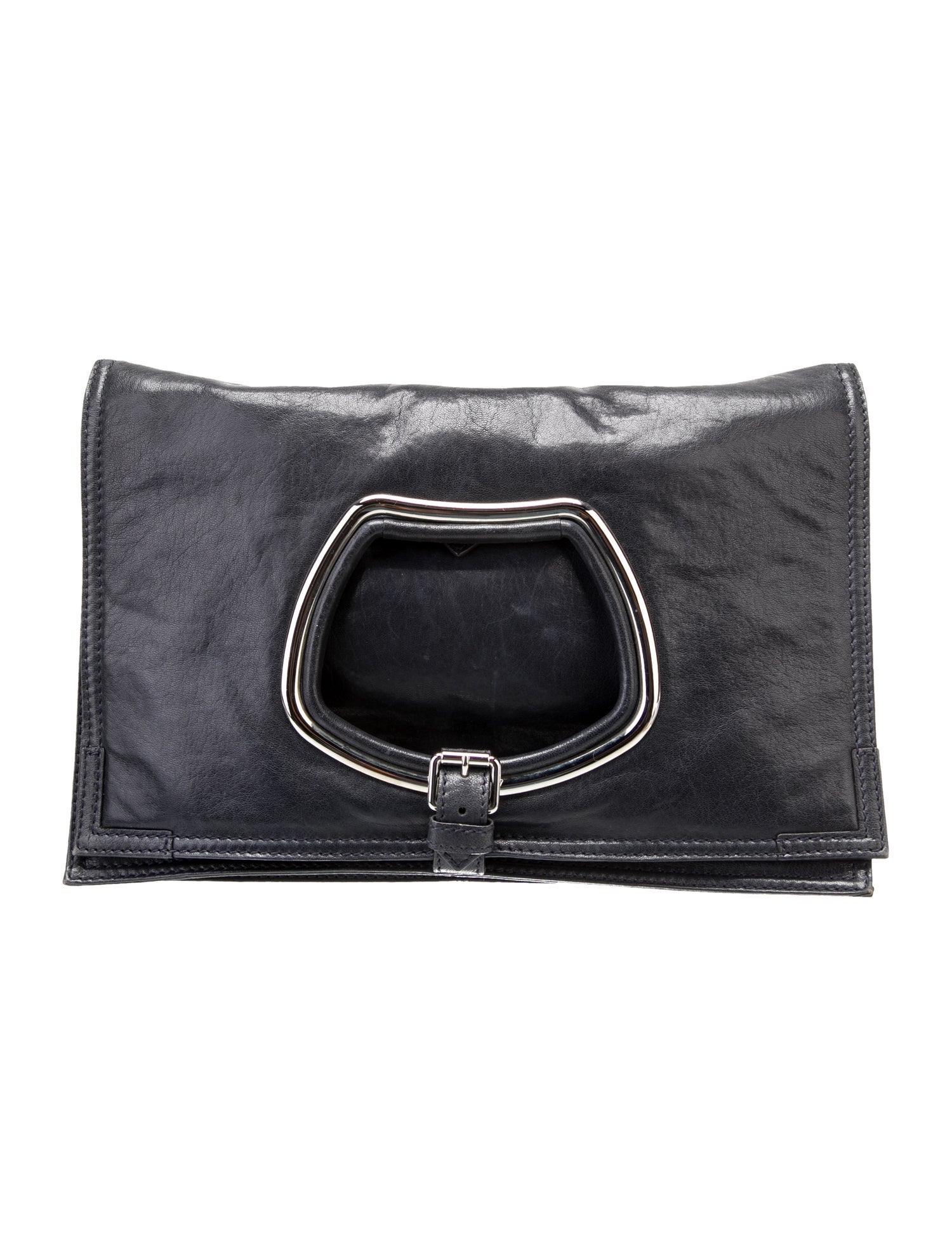 Balenciaga Leather Clutch