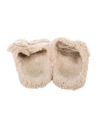Balenciaga Shearling Mules