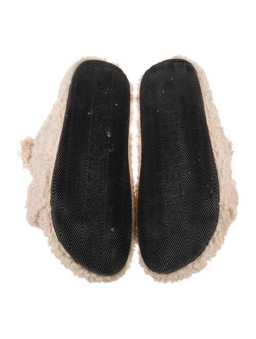 Balenciaga Shearling Mules