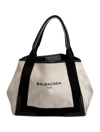 Balenciaga Canvas Top Handle Bag