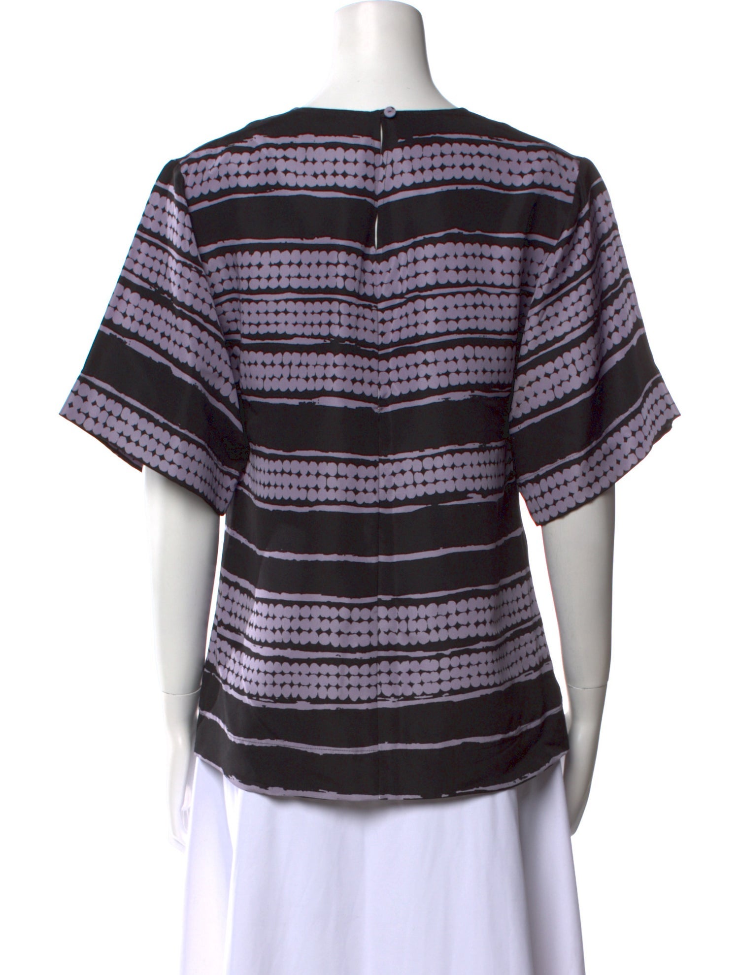 Balenciaga 2012 Silk T-Shirt