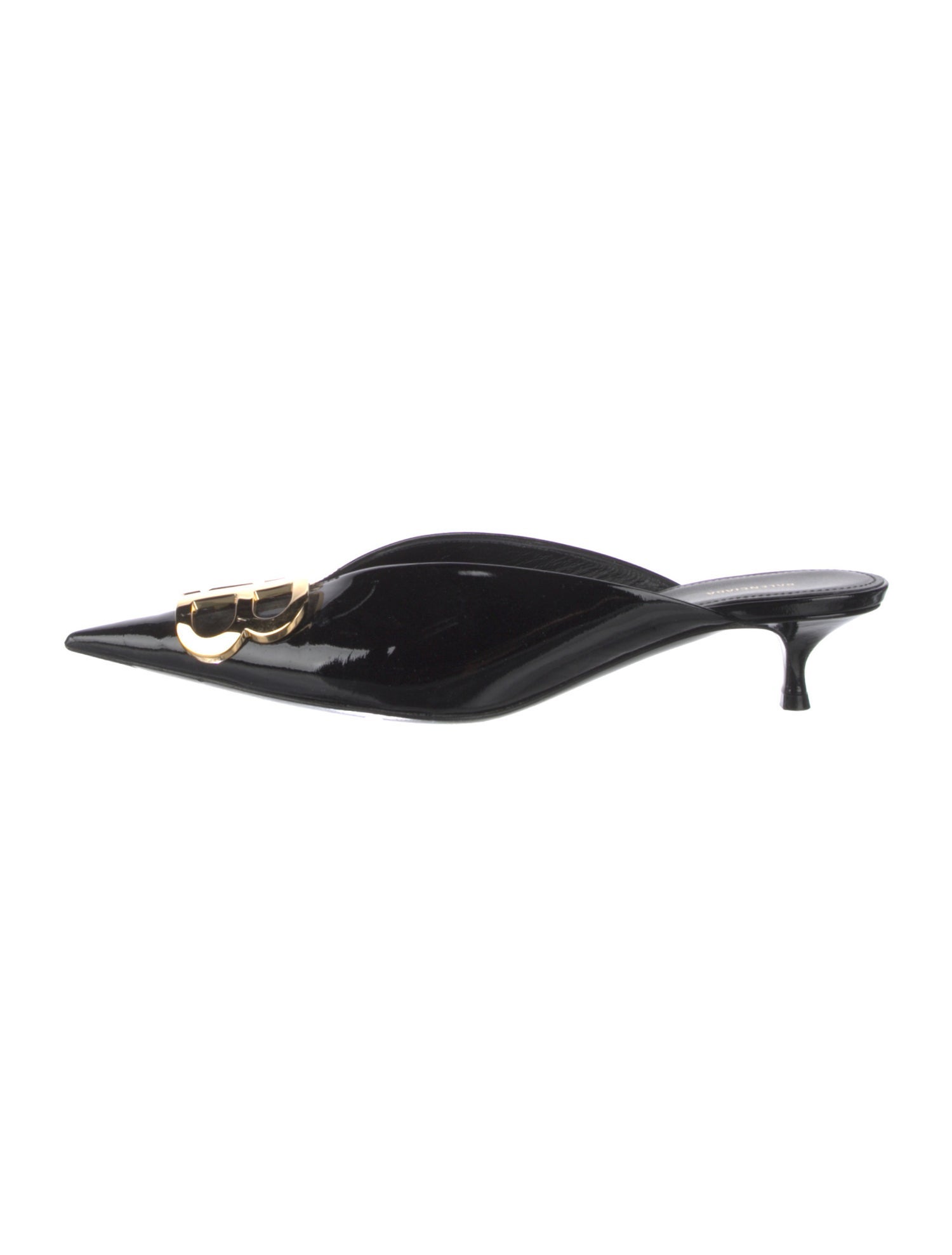 Balenciaga Patent Leather Mules