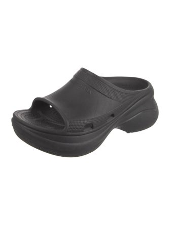 Balenciaga x Crocs Rubber Slides