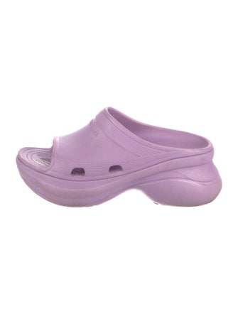 Balenciaga x Crocs Rubber Slides