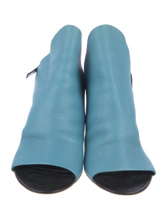 Balenciaga Leather Slingback Sandals