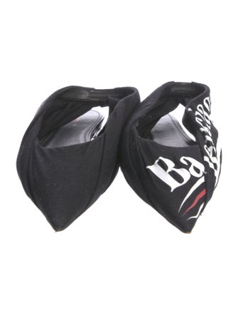 Balenciaga Printed Slingback Flats