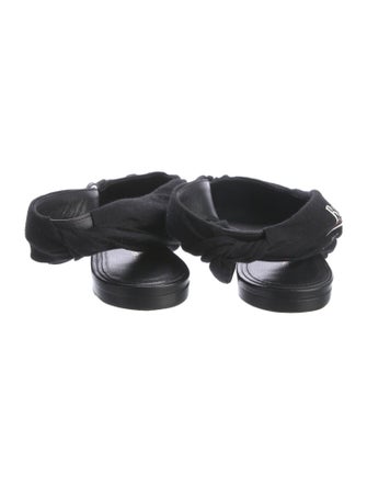 Balenciaga Printed Slingback Flats