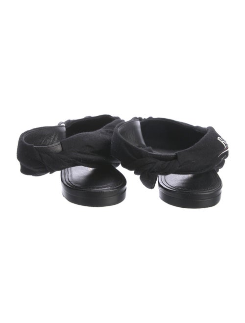 Balenciaga Printed Slingback Flats