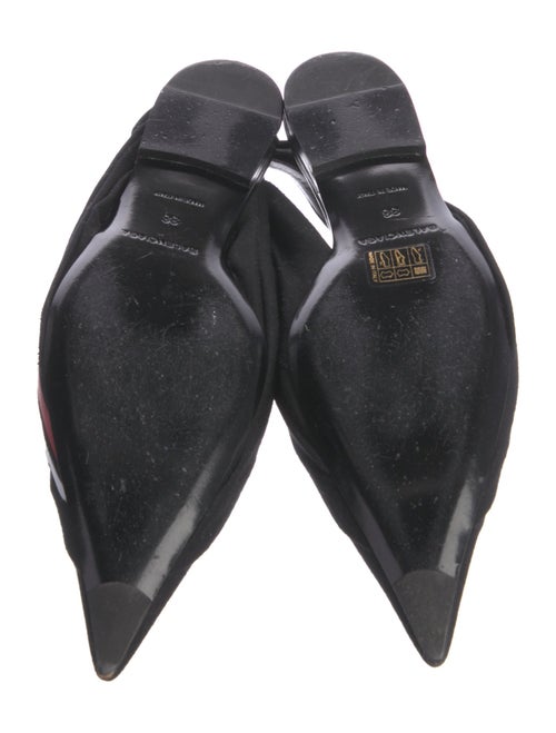 Balenciaga Printed Slingback Flats