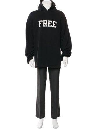 Balenciaga 2021 Signature Logo Hoodie