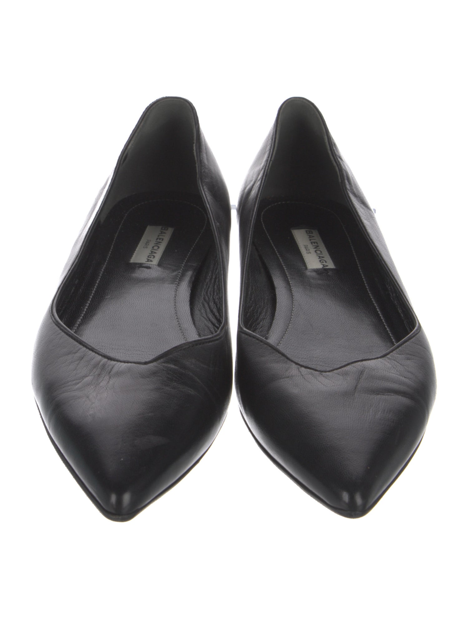 Balenciaga Leather Flats