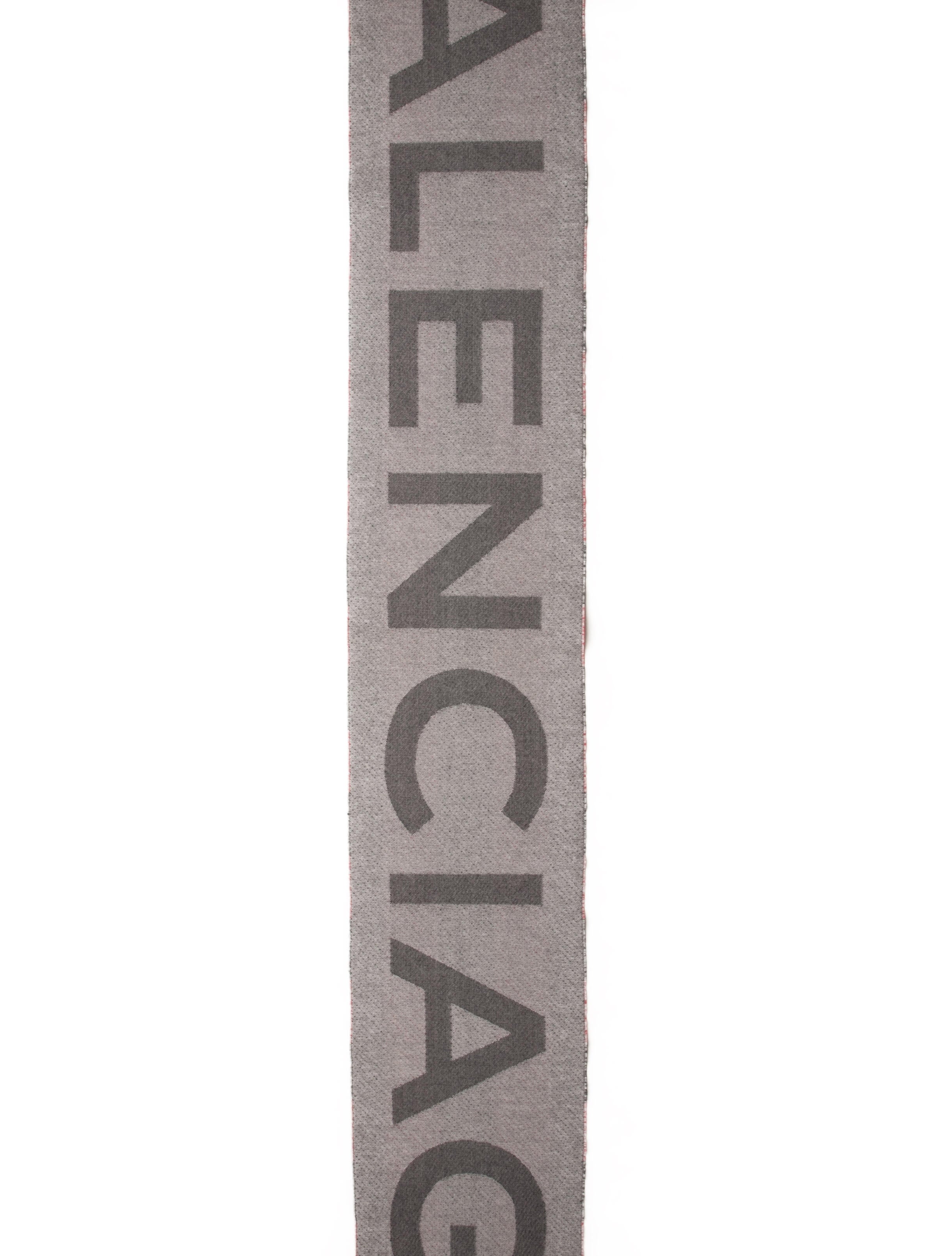 Balenciaga Wool Printed Scarf