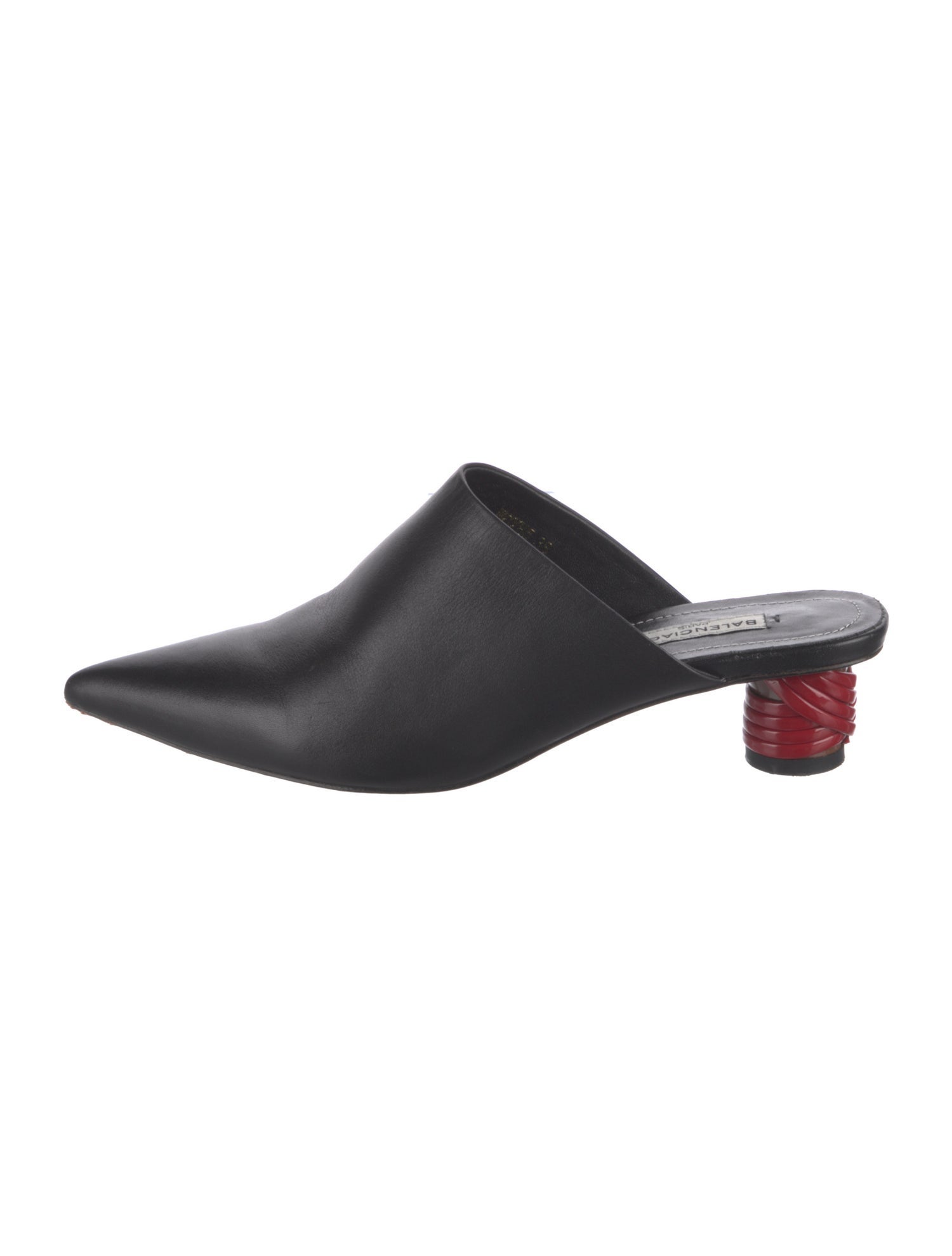 Balenciaga Leather Mules